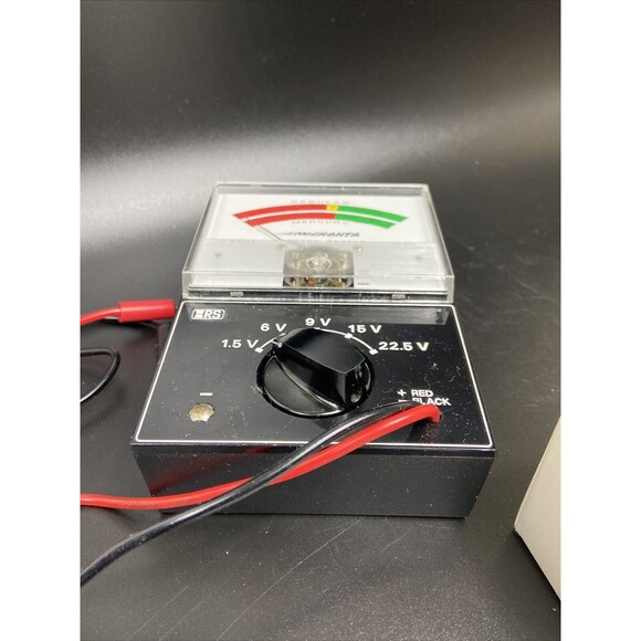 Vintage Micronta Battery Tester 22-030V Original Box/Work Perfectly - Picture 6 of 9